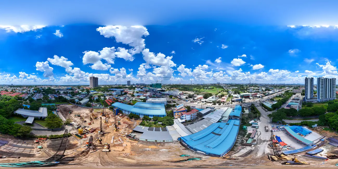 Tiến độ thi công dự án Setia Edenia tại khu đô thị EcoXuân, Lái Thiêu, dự kiến bàn giao Quý III/2027.
